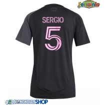 Maglie da calcio Inter Miami Sergio Busquets #5 Seconda Maglia Femminile 2025-26 Manica Corta